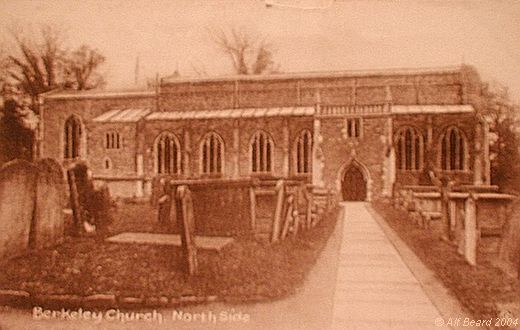 Old Photograph of St Mary the Virgin's Church (c.1900) (Berkeley)