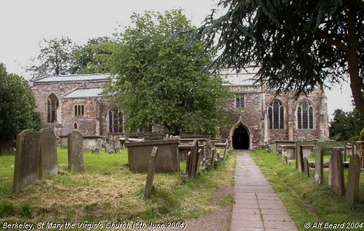 Old Photograph of St Mary the Virgin's Church (2004) (Berkeley)