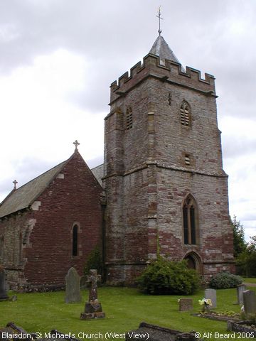 Recent Photograph of St Michael's Church (West View) (Blaisdon)