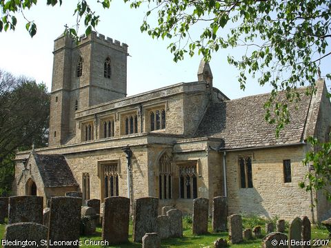 Recent Photograph of St Leonard's Church (Bledington)