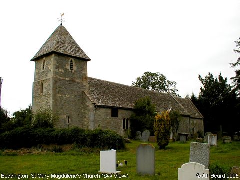 Recent Photograph of St Mary Magdalene's Church (SW View) (Boddington)