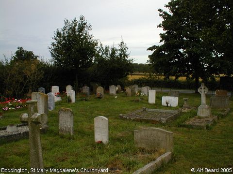 Recent Photograph of St Mary Magdalene's Churchyard (Boddington)