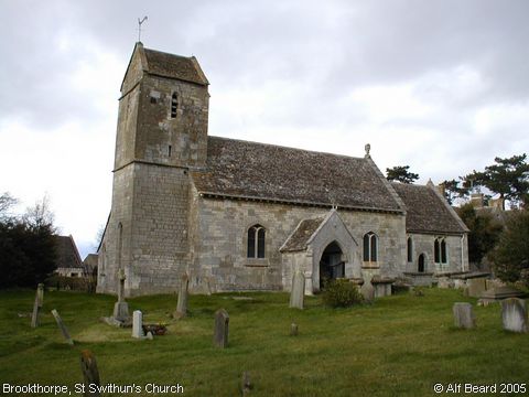 Recent Photograph of St Swithun's Church (South View) (Brookthorpe)