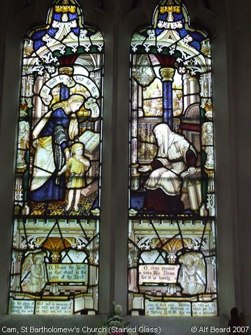 Recent Photograph of St Bartholomew's Church (Stained Glass) (Cam)