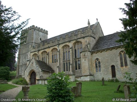 Recent Photograph of St Andrew's Church (Chedworth)