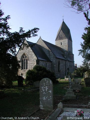 Recent Photograph of St Andrew's Church (Churcham)