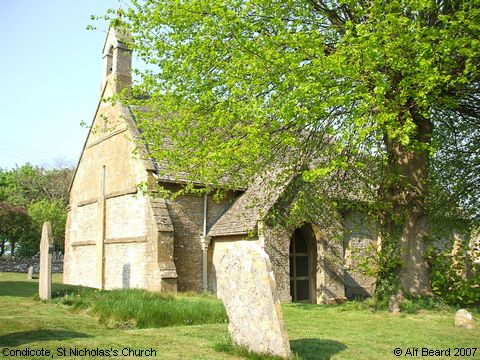Recent Photograph of St Nicholas's Church (Condicote)