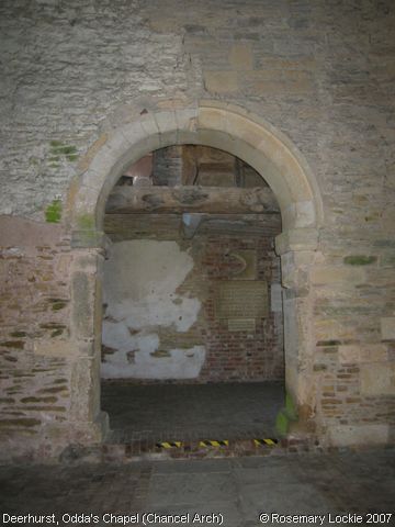 Recent Photograph of Odda's Chapel (Chancel Arch) (Deerhurst)