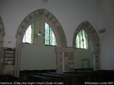Recent Photograph of St Mary the Virgin's Church (South Arcade) (Deerhurst)