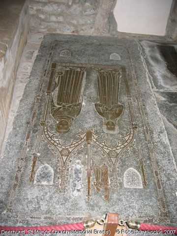 Recent Photograph of St Mary the Virgin's Church (Memorial Brass/2) (Deerhurst)