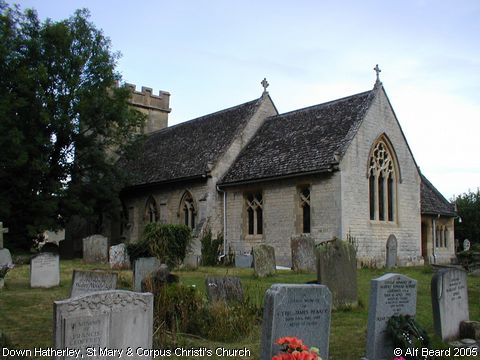 Recent Photograph of St Mary & Corpus Christi Church (Down Hatherley)