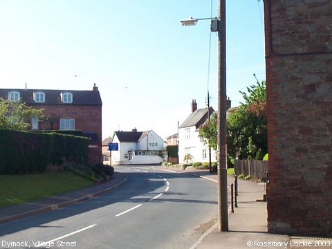 Recent Photograph of Village Street (Dymock)
