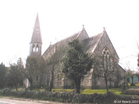 Recent Photograph of St John the Baptist's Church (Edge)