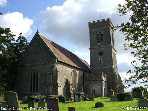 Recent Photograph of St John the Baptist's Church (Elmore)