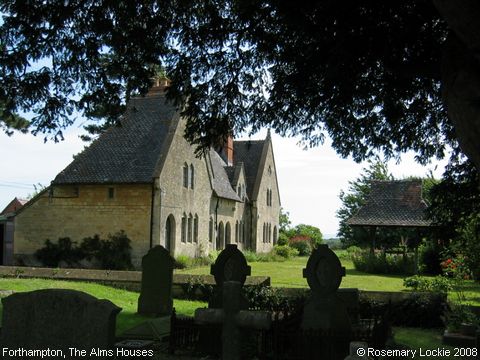Recent Photograph of The Alms Houses (Forthampton)