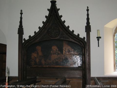 Recent Photograph of St Mary the Virgin's Church (Former Reredos) (Forthampton)