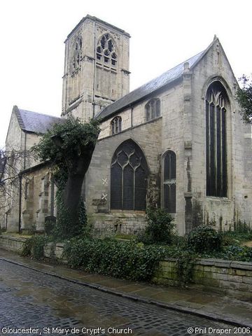 Recent Photograph of St Mary de Crypt's Church (Gloucester)