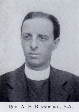 Photo of Rev. A.F. Blandford, B.A., Tyndale Congregational Church