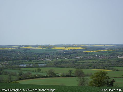 Recent Photograph of A View near to the Village (Great Barrington)