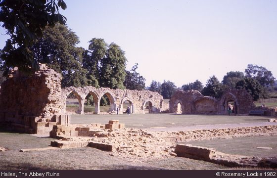 Recent Photograph of The Abbey Ruins (Hailes)