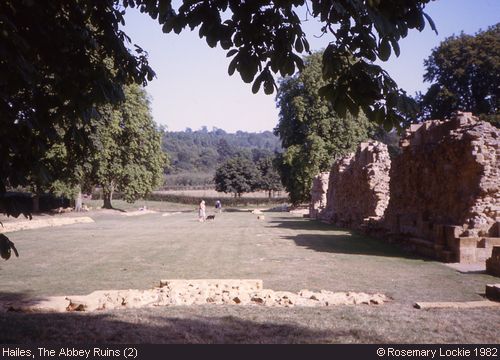 Recent Photograph of The Abbey Ruins (2) (Hailes)