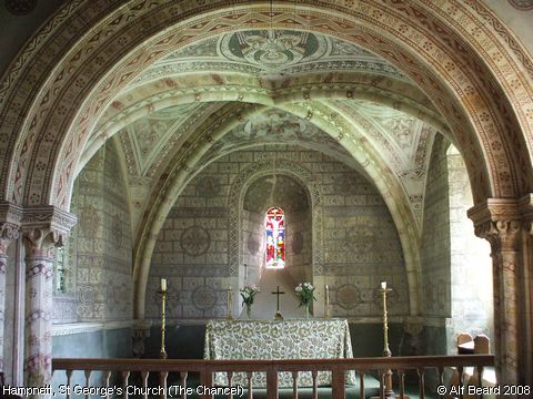 Recent Photograph of St George's Church (The Chancel) (Hampnett)