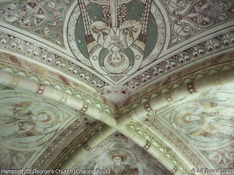 Recent Photograph of St George's Church (Chancel Roof) (Hampnett)