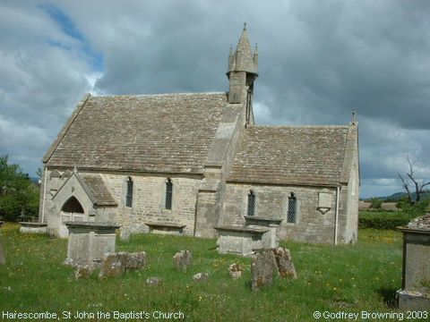 Recent Photograph of St John the Baptist's Church (Harescombe)