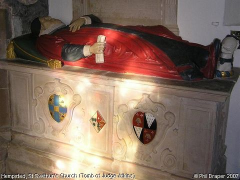 Recent Photograph of St Swithun's Church (Tomb of Judge Atkins) (Hempsted)