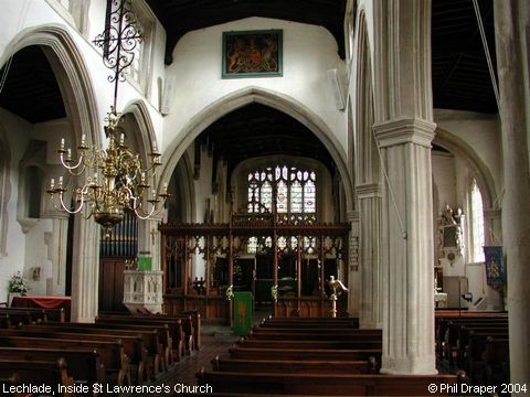 Recent Photograph of Inside St Lawrence's Church (Lechlade)