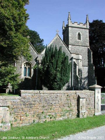 Recent Photograph of St Adeline's Church (Little Sodbury)