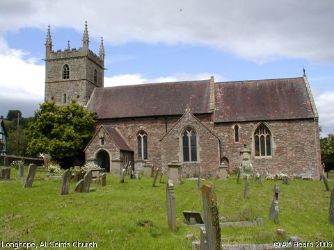 Recent Photograph of All Saints Church (Longhope)