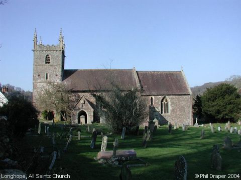Recent Photograph of All Saints Church (Longhope)