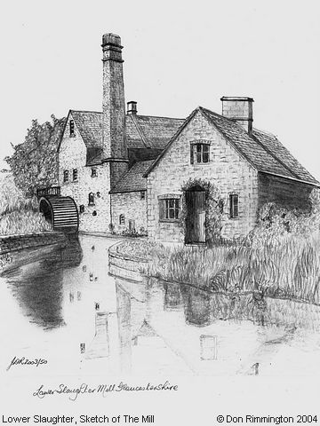 Recent Photograph of The Mill (Lower Slaughter)