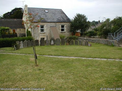Recent Photograph of Baptist Chapelyard (Minchinhampton)