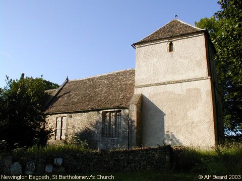Recent Photograph of St Bartholomew's Church (Newington Bagpath)