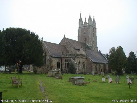 Recent Photograph of All Saints Church (NE View) (Newland)