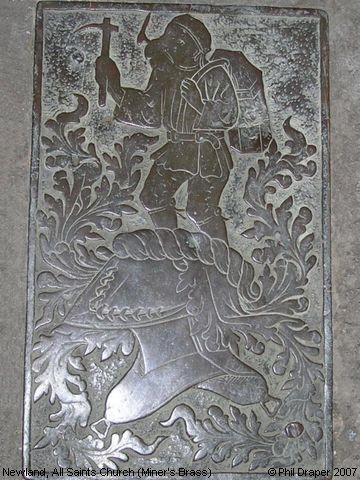 Recent Photograph of All Saints Church (Miner's Brass) (Newland)