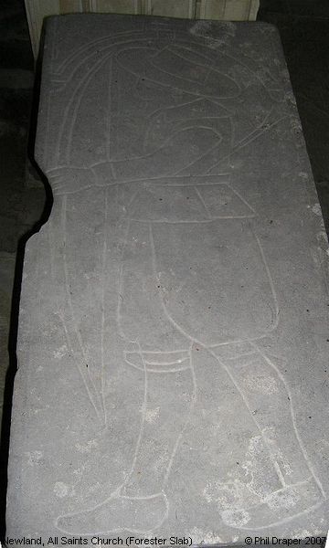 Recent Photograph of All Saints Church (Forester Slab) (Newland)