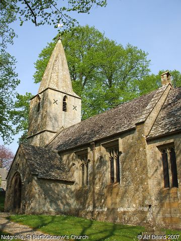Recent Photograph of St Bartholomew's Church (Notgrove)