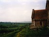 St Arilda's Church and Severn Estuary