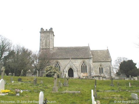 Recent Photograph of St John the Baptist's Church (Pitchcombe)