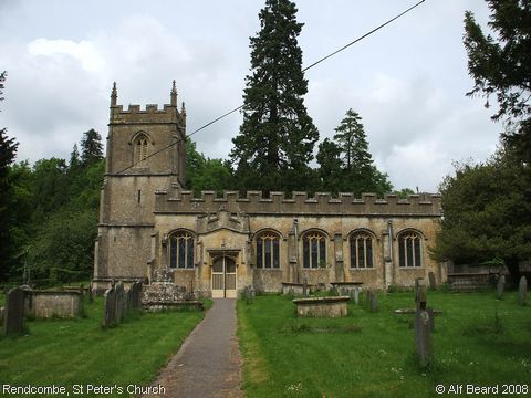 Recent Photograph of St Peter's Church (Rendcombe)