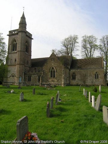 Recent Photograph of St John the Baptist's Church (Shipton Moyne)