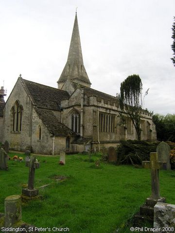 Recent Photograph of St Peter's Church (Siddington)