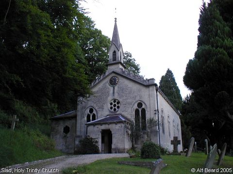 Recent Photograph of Holy Trinity Church (Slad)