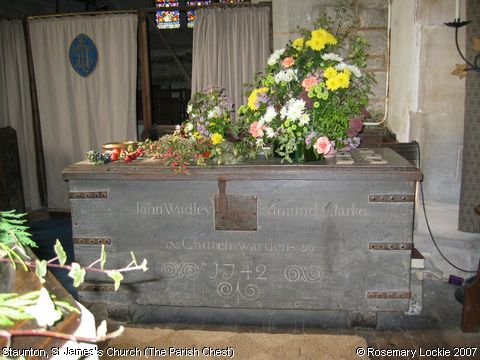 Recent Photograph of St James's Church (The Parish Chest) (Staunton by Redmarley)