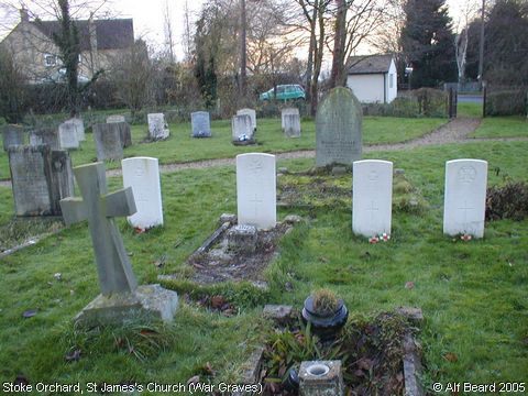 Recent Photograph of St James's Church (War Graves) (Stoke Orchard)