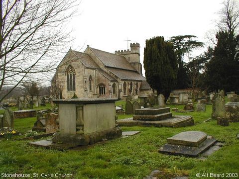 Recent Photograph of St Cyr's Church (Stonehouse)
