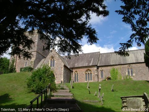 Recent Photograph of St Mary & St Peter's Church (Steps) (Tidenham)